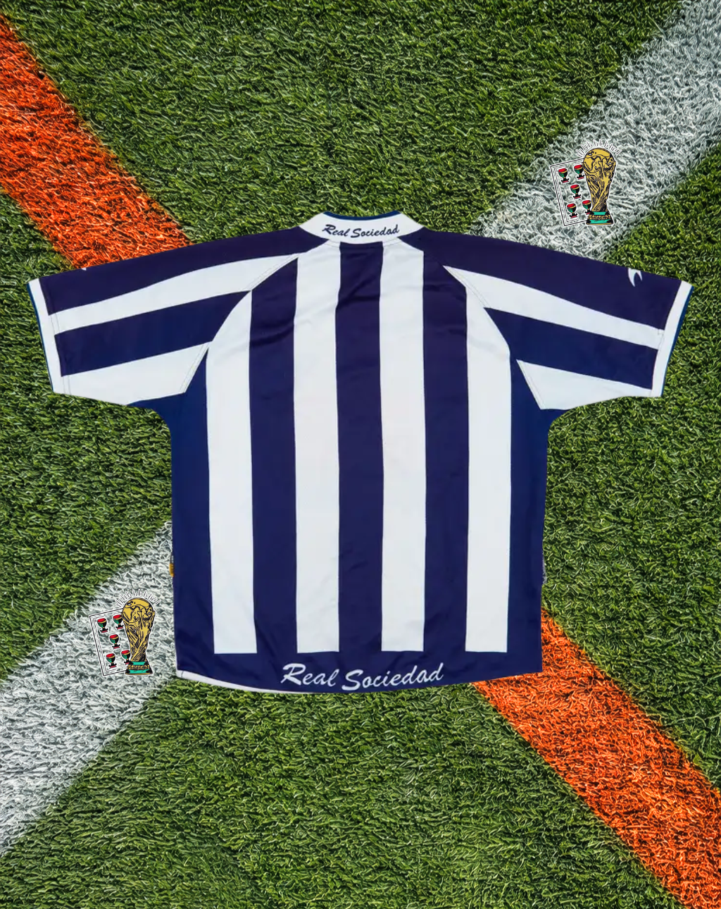 Real Sociedad 1997-98 Home Jersey – Txuri-urdin Classic Edition