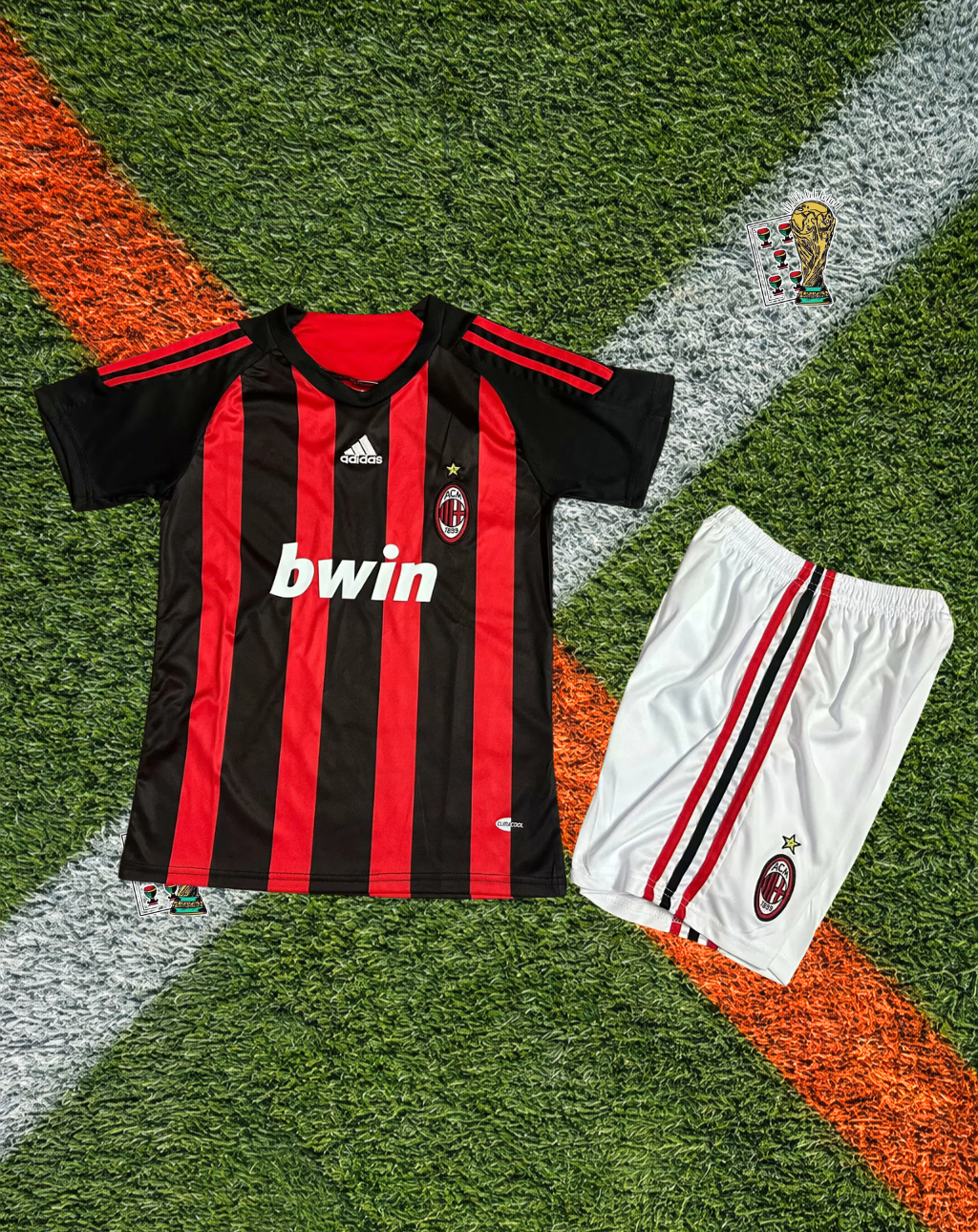 AC Milan 2009-10 Home Jersey – Rossoneri Bwin Youth Edition