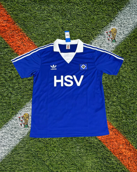 Hamburger SV 1983-85 Home Jersey – Wordmark Classic Home Edition