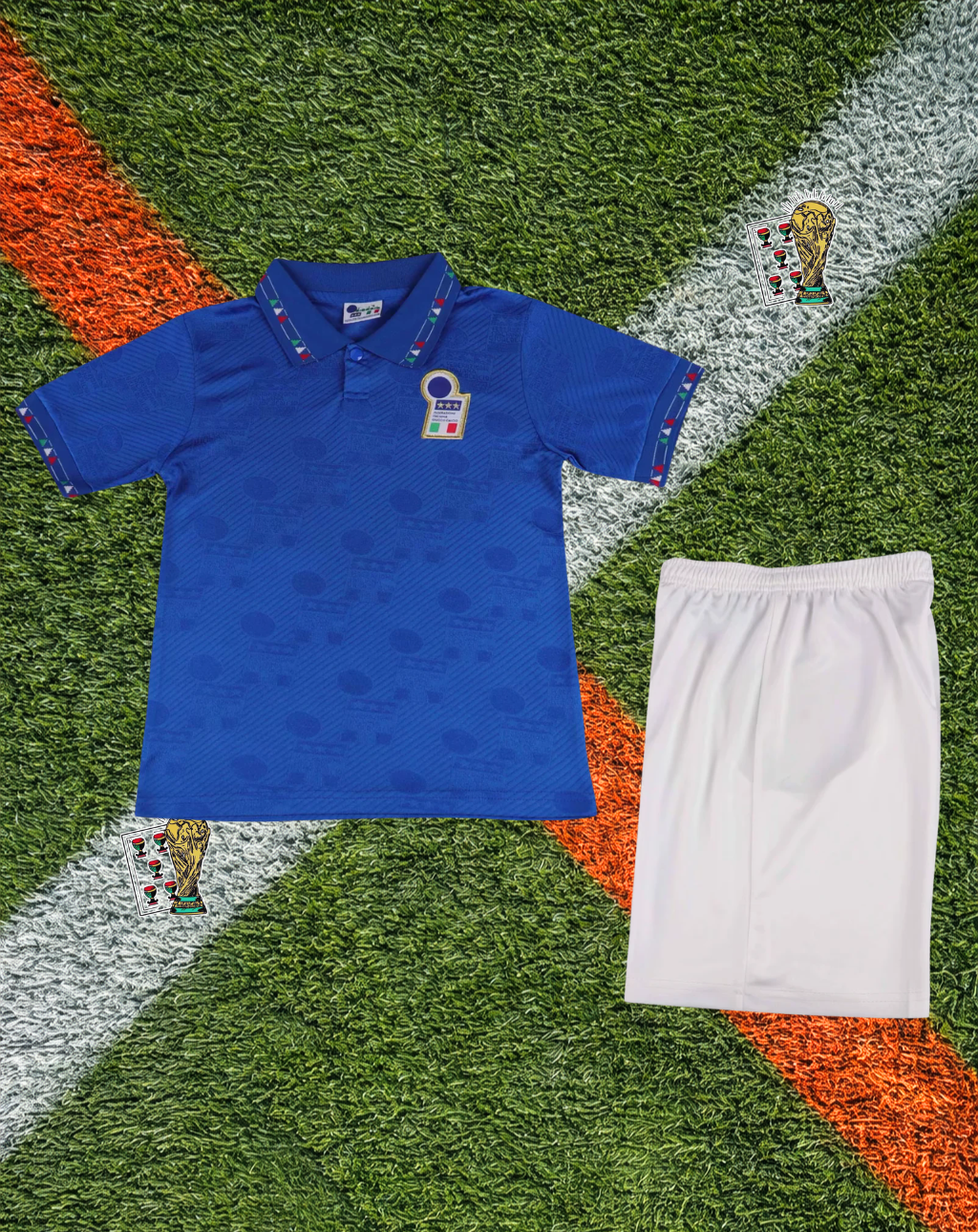 Italy 1994-96 Home Jersey – Azzurri Jacquard Weave Edition
