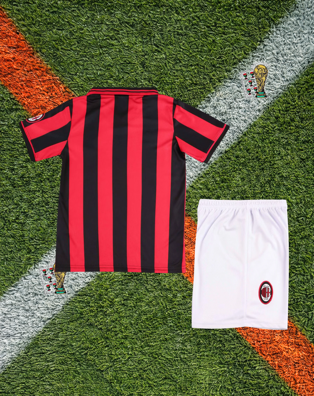 AC Milan 1996-97 Home Jersey – Opel Scudetto Youth Edition