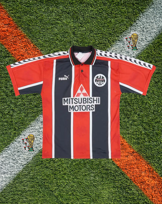 Eintracht Frankfurt 1994-96 Home Jersey – Fine Pinstripe Home Edition