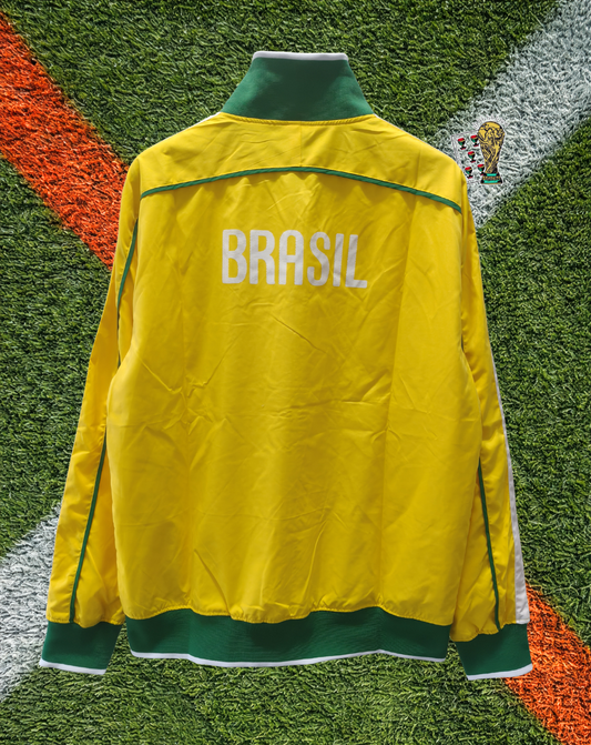 Brazil 1990s Windbreaker – Seleção Classic Yellow Edition