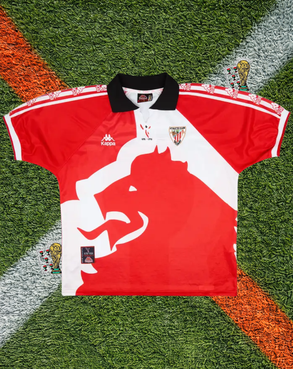 Athletic Bilbao 1998-99 Away Jersey – Centenary Lion Edition