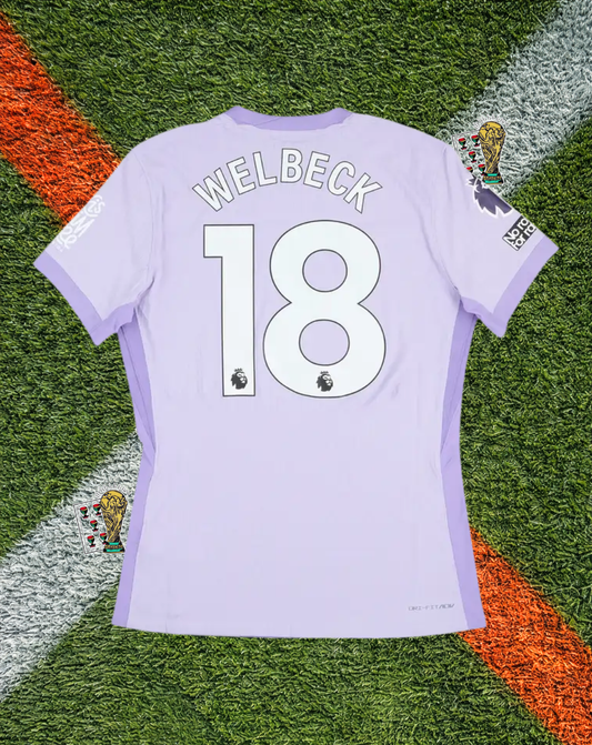 Brighton & Hove Albion 2024-25 Away Jersey – Lilac Dream Edition