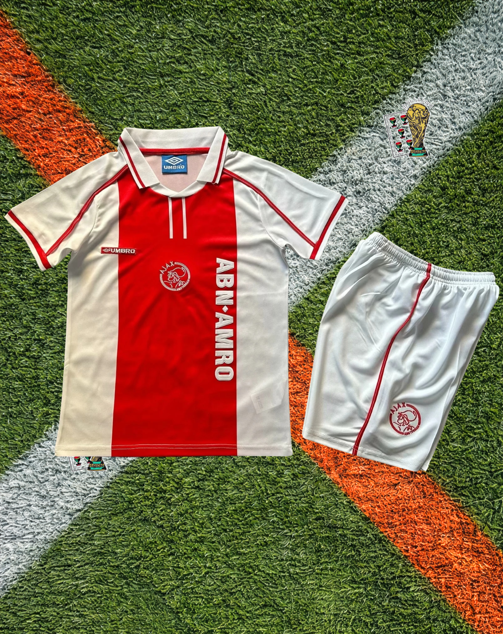 Ajax 1999-2000 Home Jersey – ABN-AMRO Classic Youth Edition
