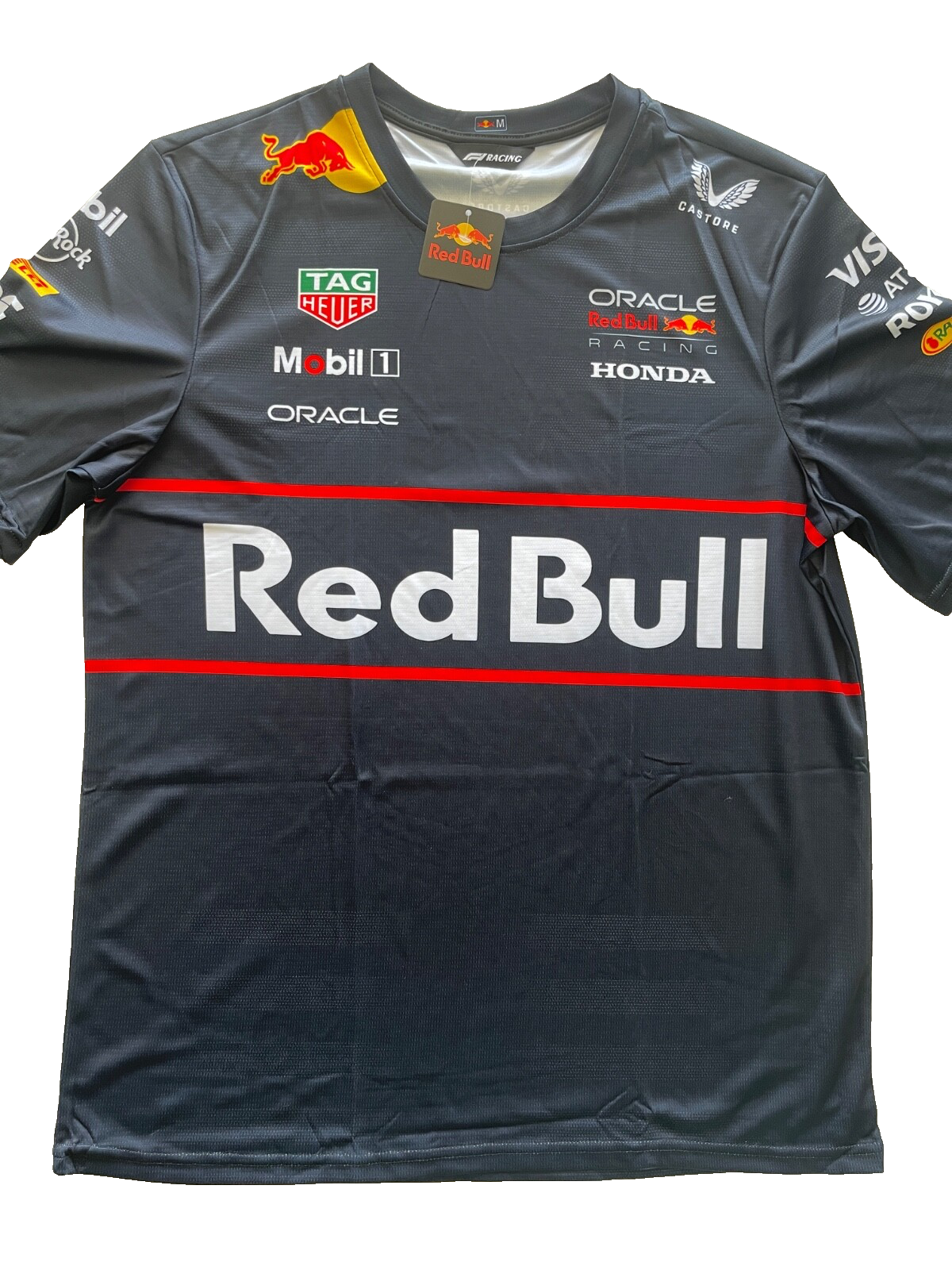 Red Bull Formula 1 Blue Team Jersey – Classic Navy Racing Design