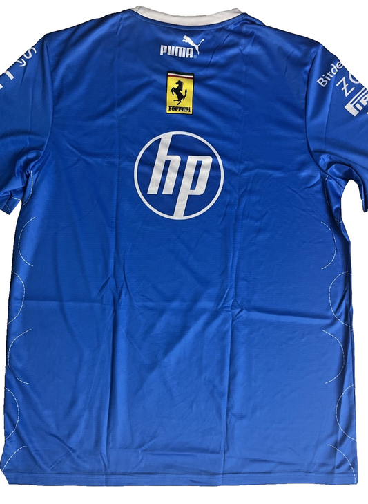 Ferrari Scuderia Formula 1 Blue Team Shirt -Puma Racing Special Edition