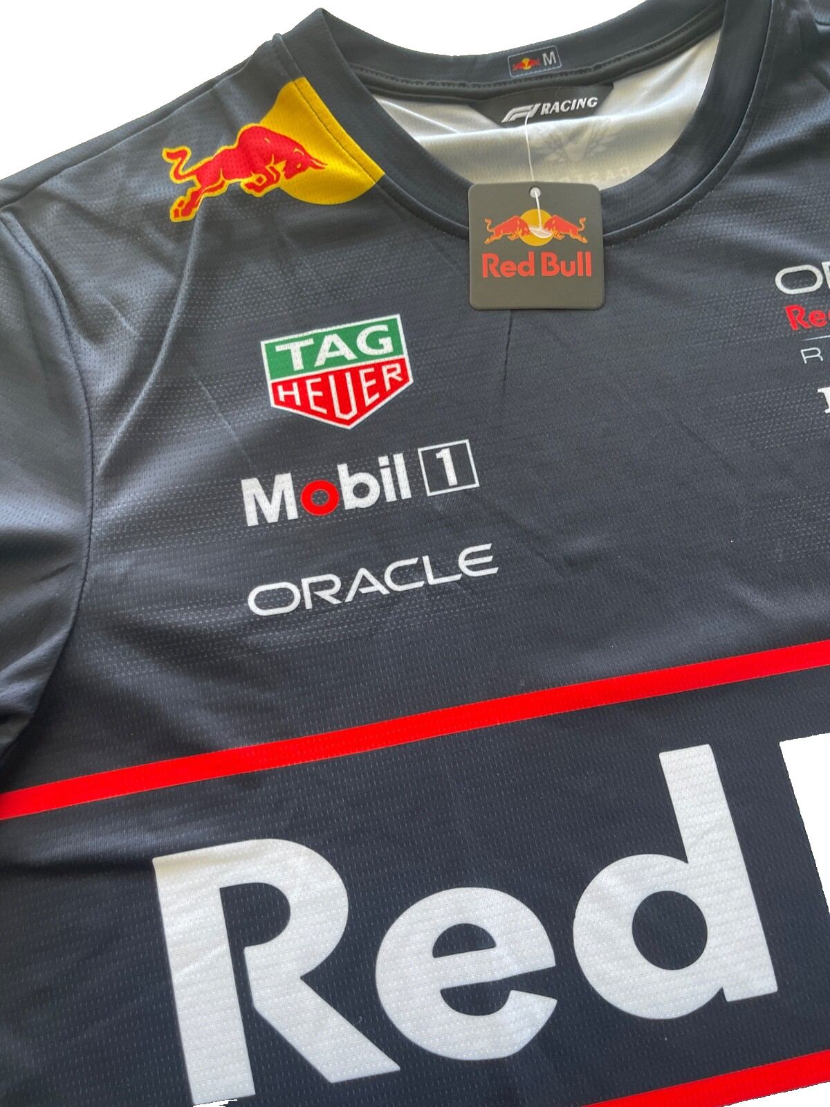 Red Bull Formula 1 Blue Team Jersey – Classic Navy Racing Design