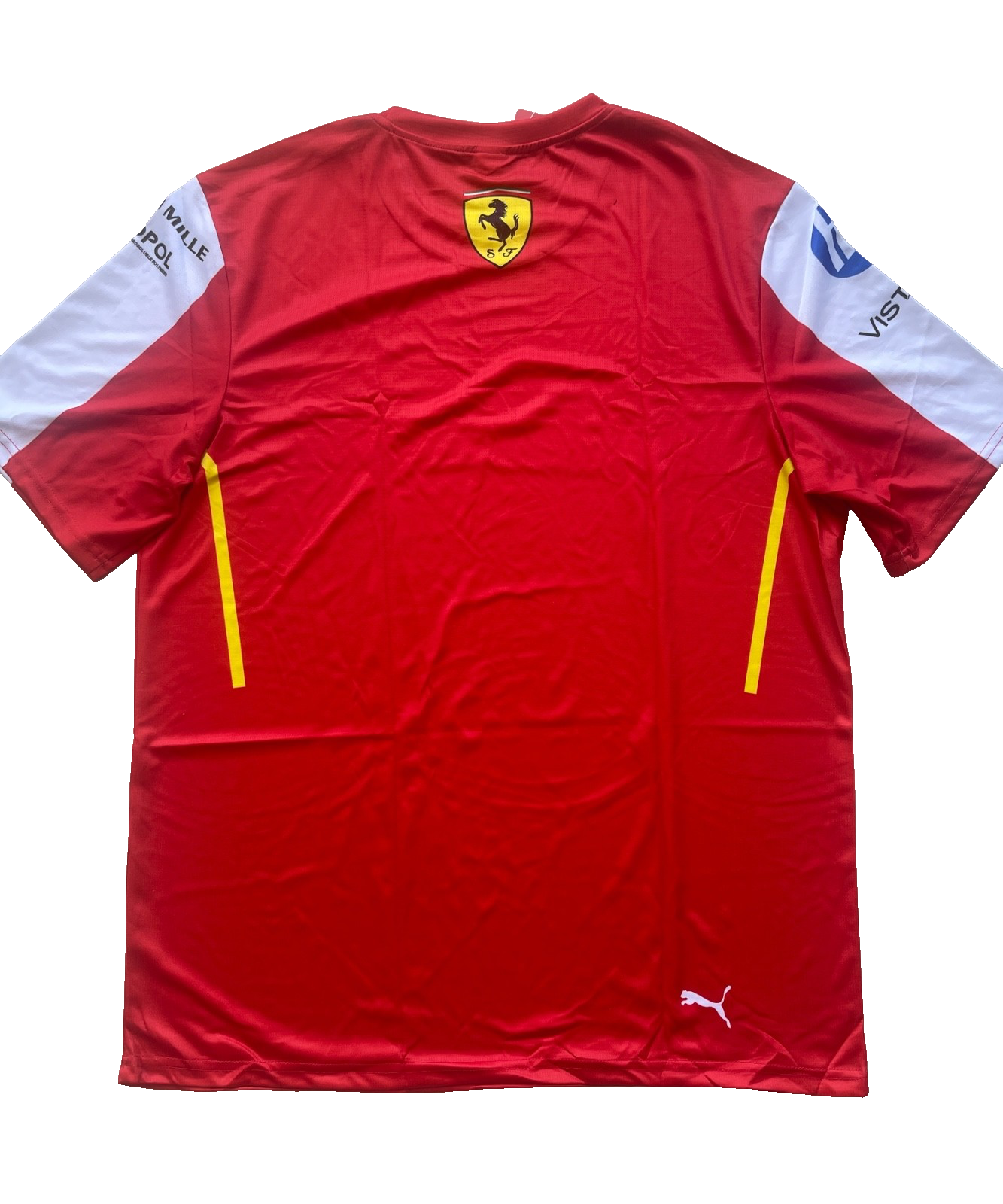 Ferrari Formula 1 Red Team Jersey – Classic Red with White Sleeves Design