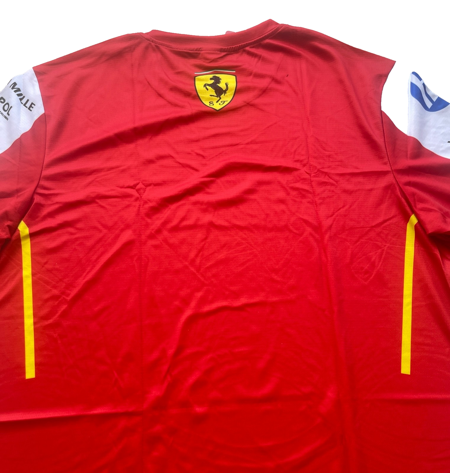 Ferrari Formula 1 Red Team Jersey – Classic Red with White Sleeves Design
