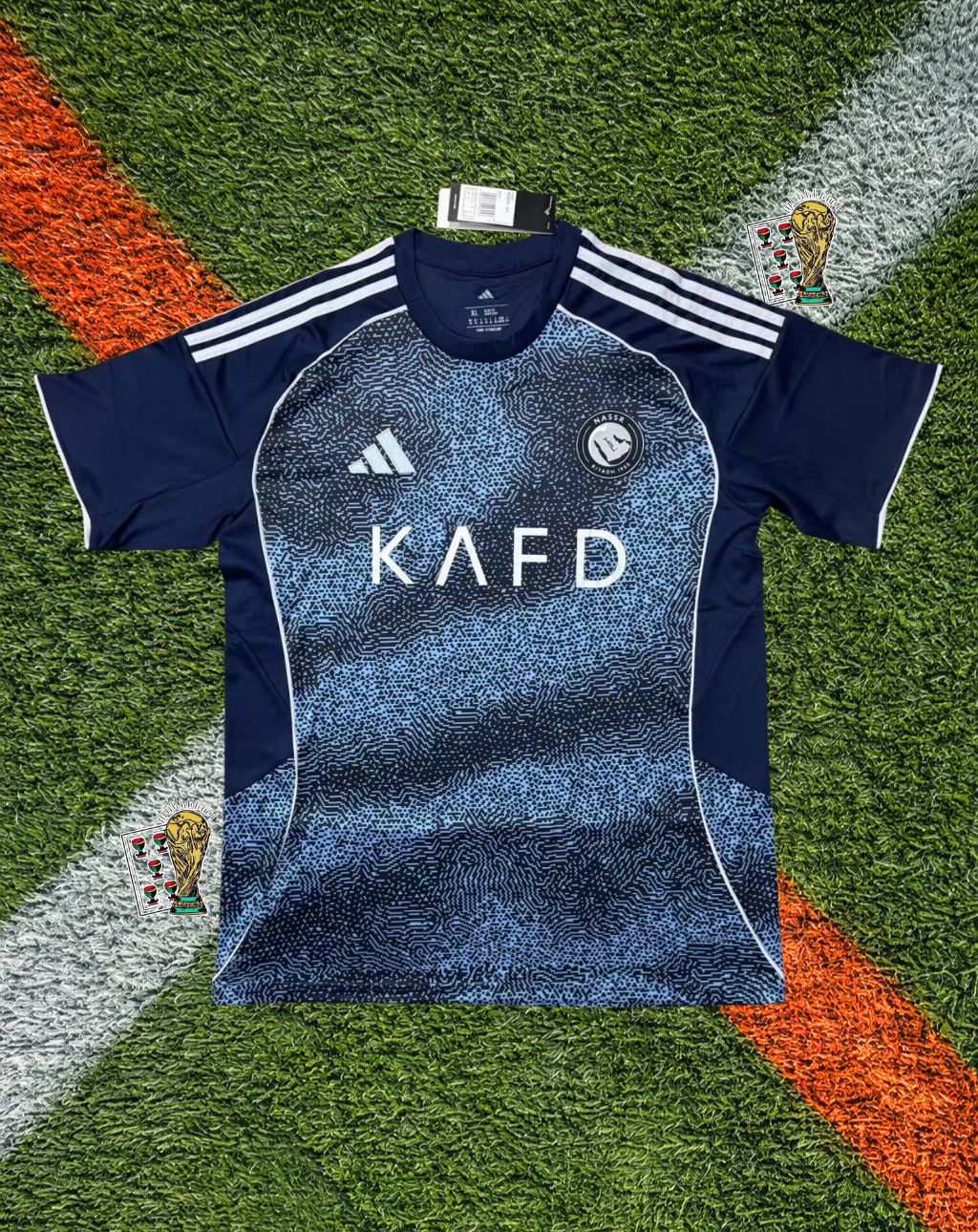 Al Nassr 2024-25 Training Jersey – Speckled Navy Edition