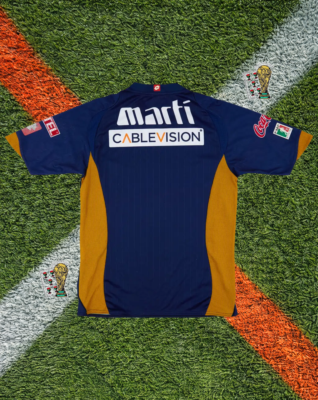 Club Universidad Nacional 2008-09 Home Jersey – Cablevisión Gold Talon Edition