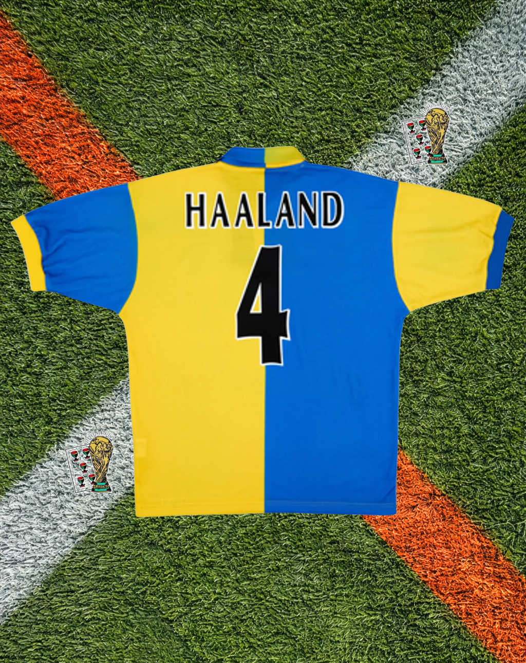 Leeds United 1997-99 Third Jersey – Harlequin Split Edition