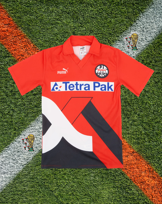 Eintracht Frankfurt 1998-2000 Home Jersey – Tetra Pak Classic Edition