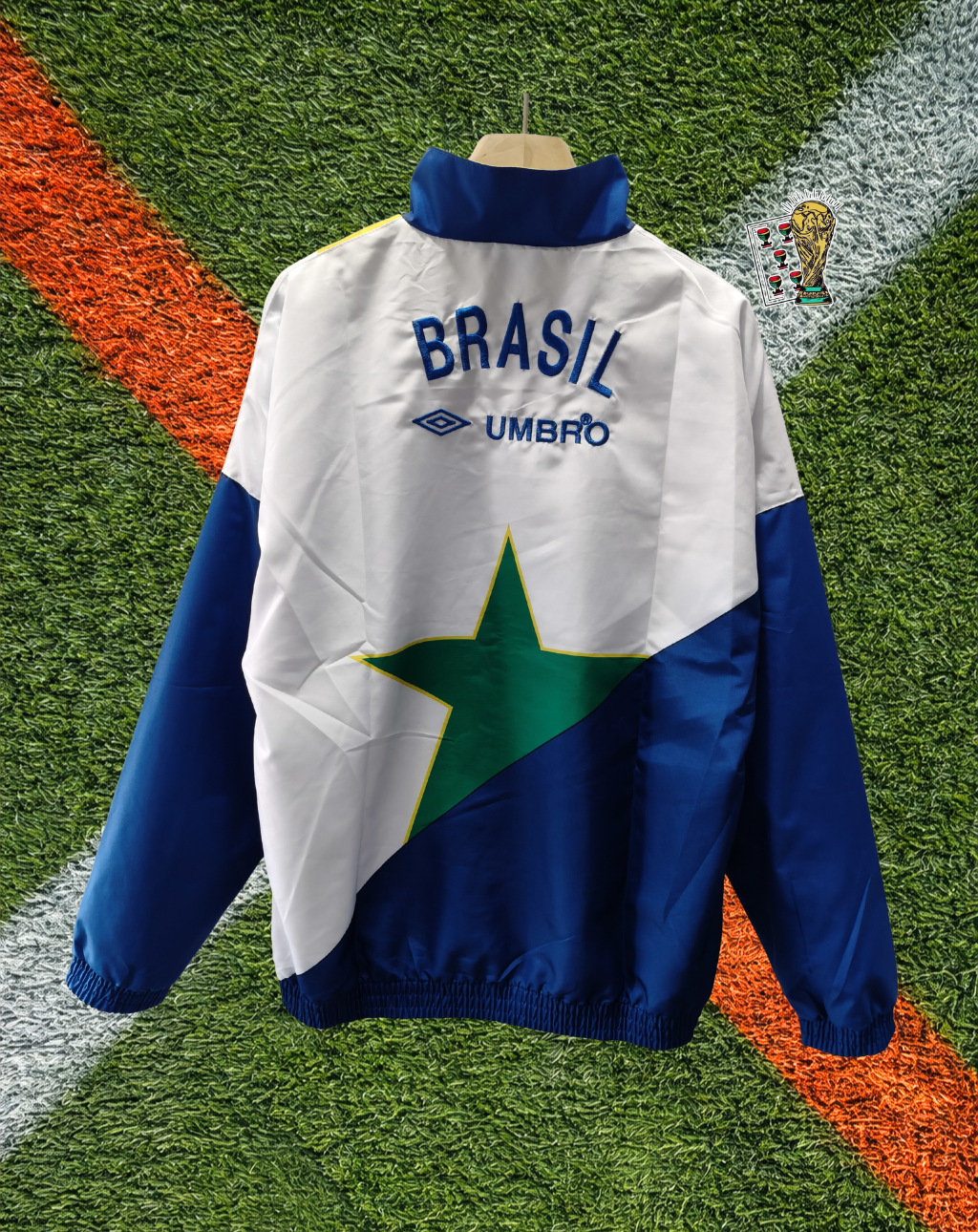 Brazil 1990s Windbreaker – Estrela Retro Star Edition