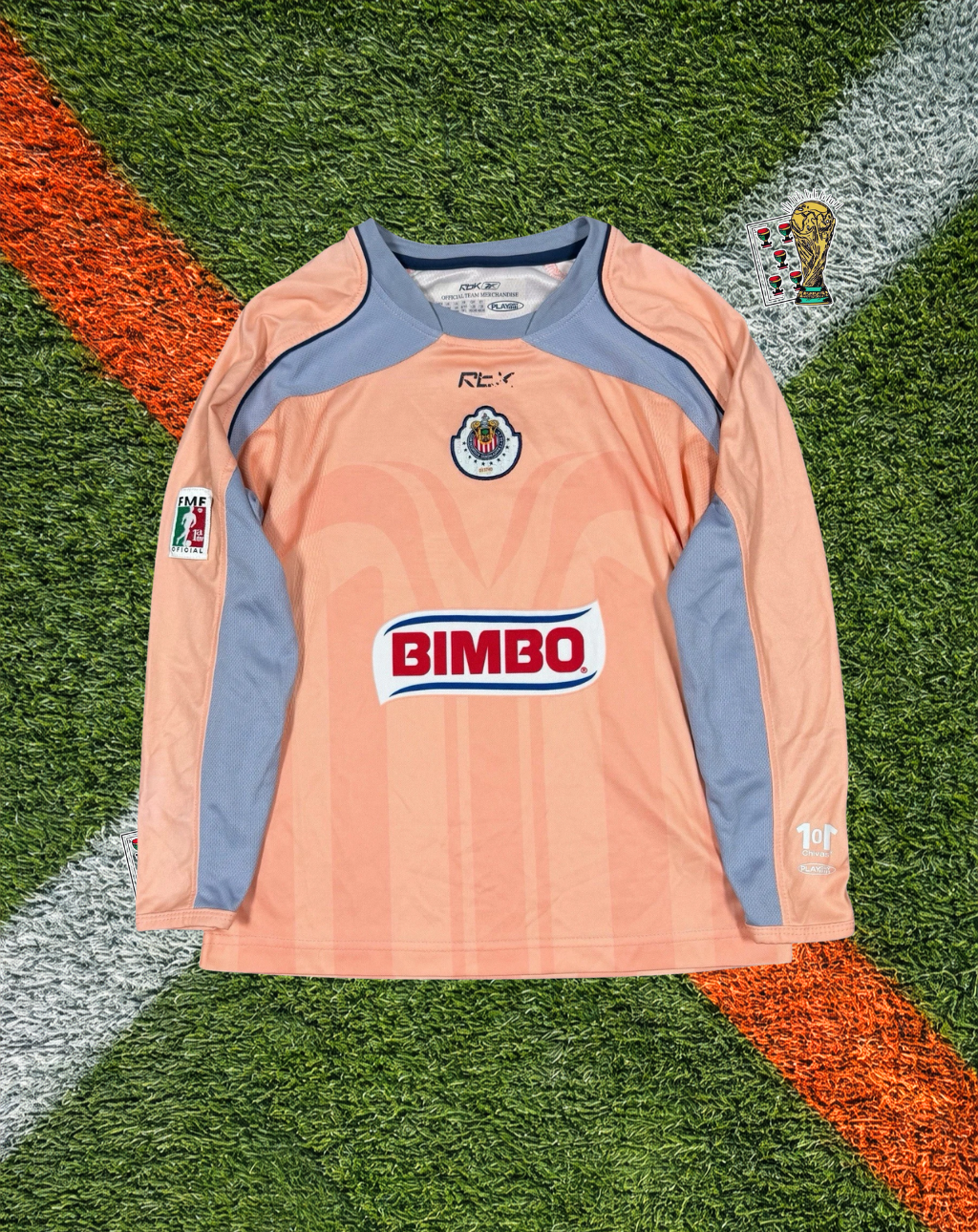 Chivas de Guadalajara 2006 Goalkeeper Jersey – Salmon Keeper Edition