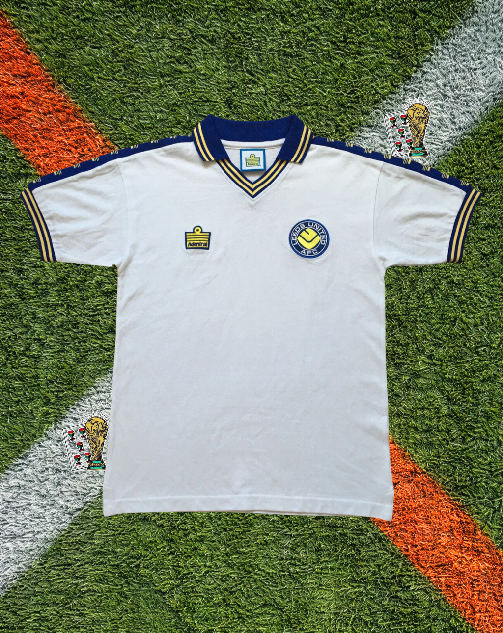 Leeds United Retro Home Jersey – White Classic Edition