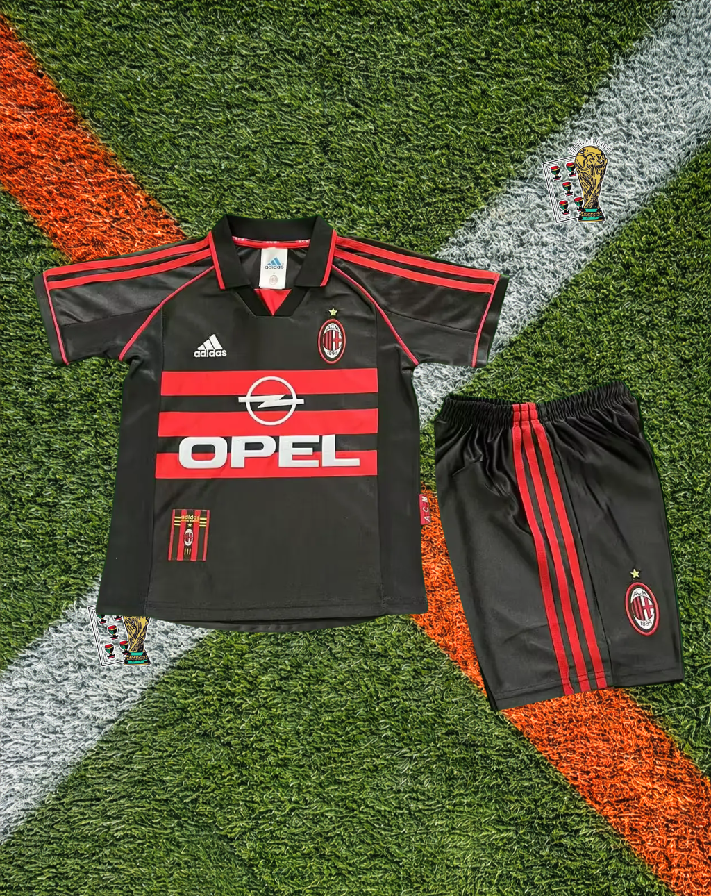 AC Milan 1996-97 Third Jersey – Opel Banner Youth Edition