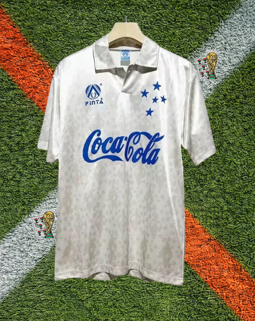 Cruzeiro 1993-94 Away Jersey – Vintage White Edition