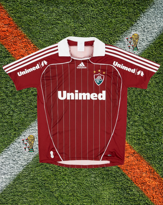 Fluminense 2011-12 Home Jersey – Tricolor Pinstripe Home Edition