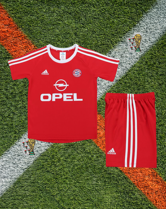 Bayern Munich 1998-99 Home Jersey – Opel Classic Youth Edition
