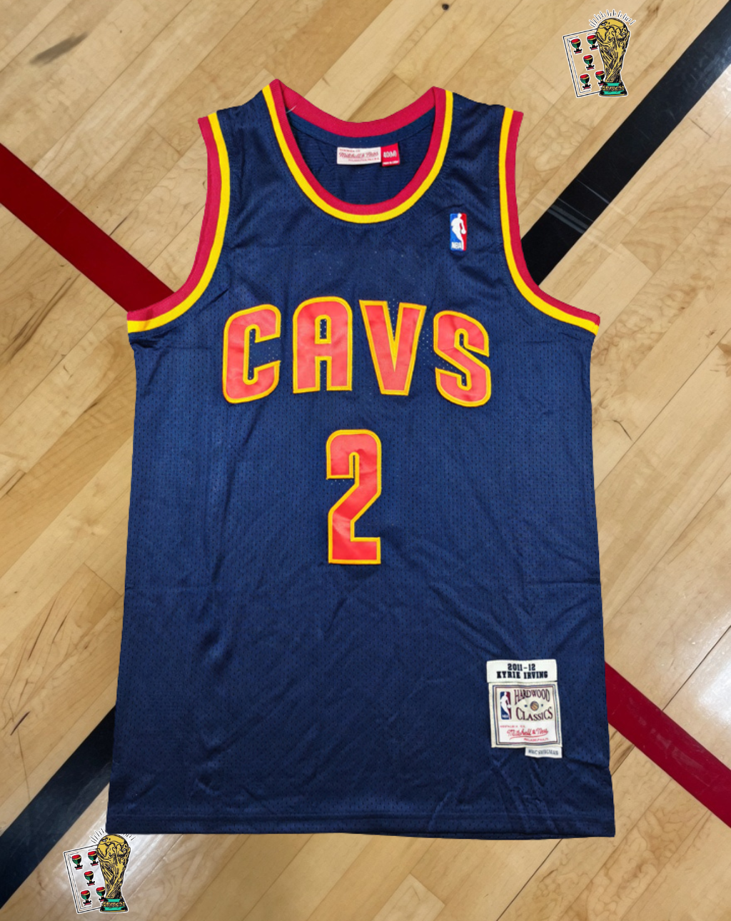 Cleveland Cavaliers 2011-12 Home Jersey – Irving Rookie Edition