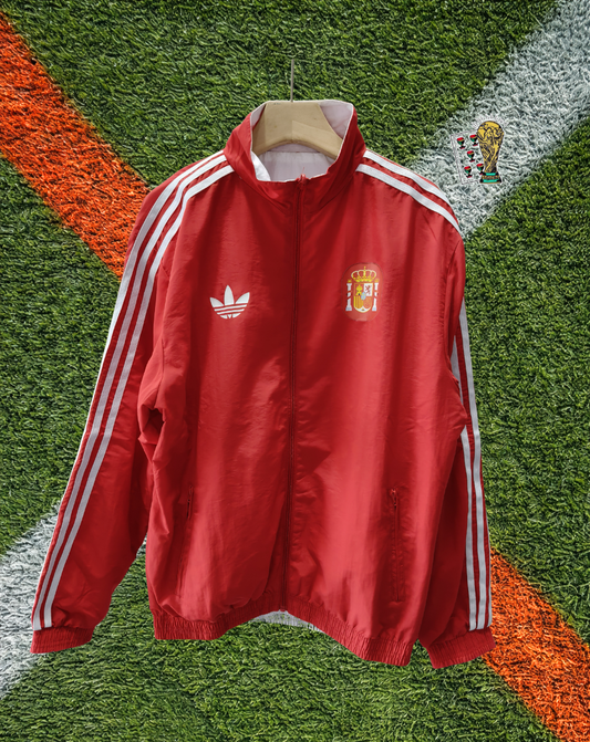 Spain 2000s Windbreaker – La Roja Red Classic