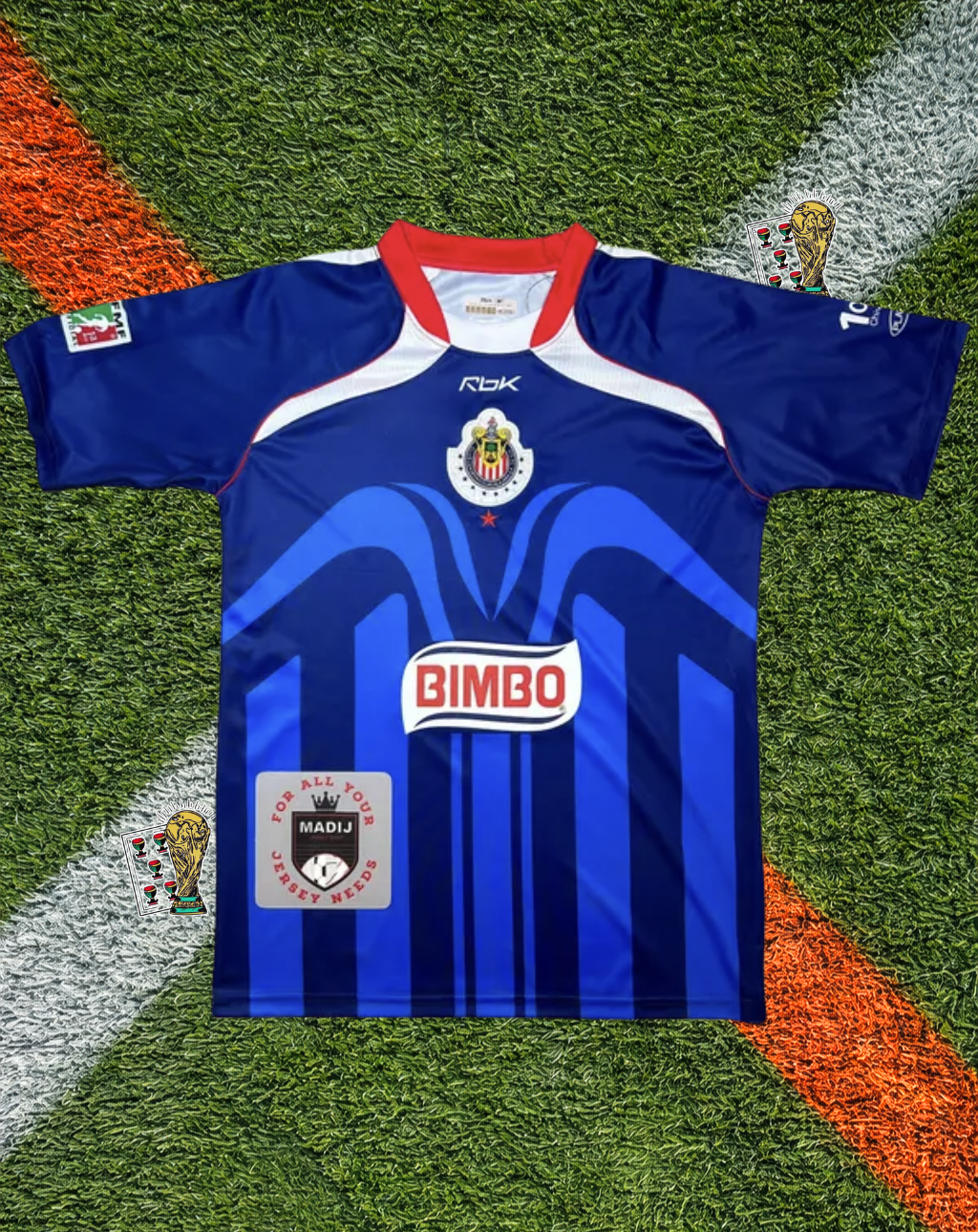 Chivas de Guadalajara 2007-08 Third Jersey – Blue Wave Edition