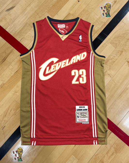 Cleveland Cavaliers 2003-04 Home Jersey – Rookie Season Edition