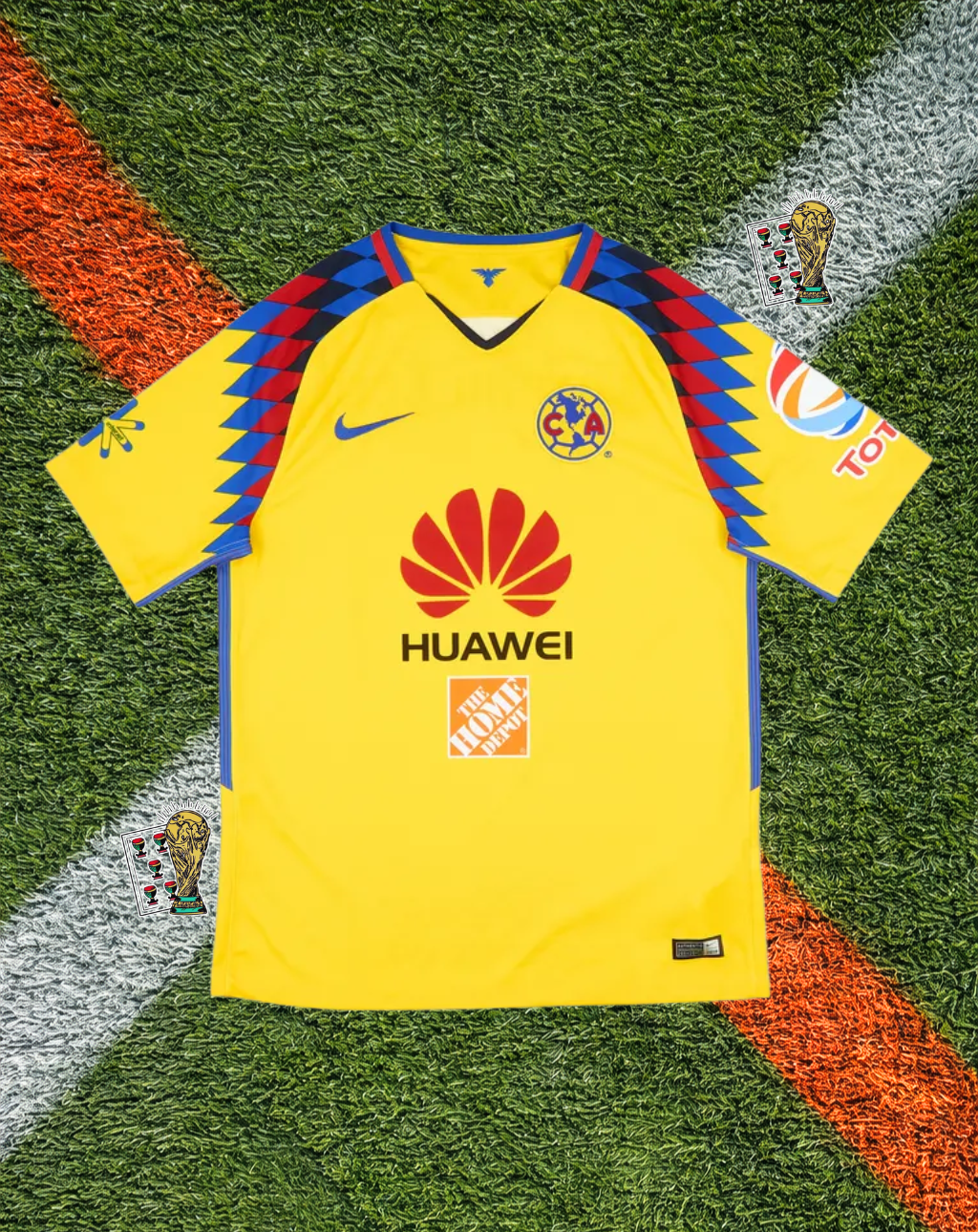 Club America 2016-17 Goalkeeper Jersey – Yellow Diamond Edition