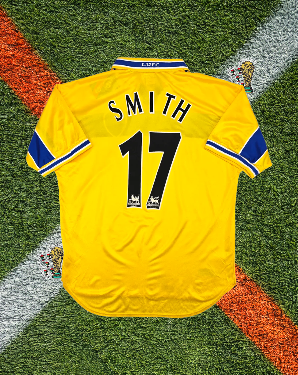 Leeds United 1997-98 Away Jersey – Chest Band Edition