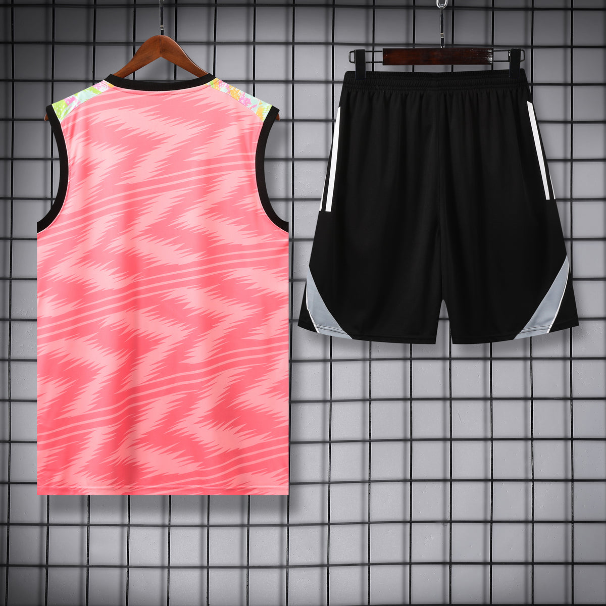 Real Madrid Training Vest Set – Sunset Tie-Dye Edition