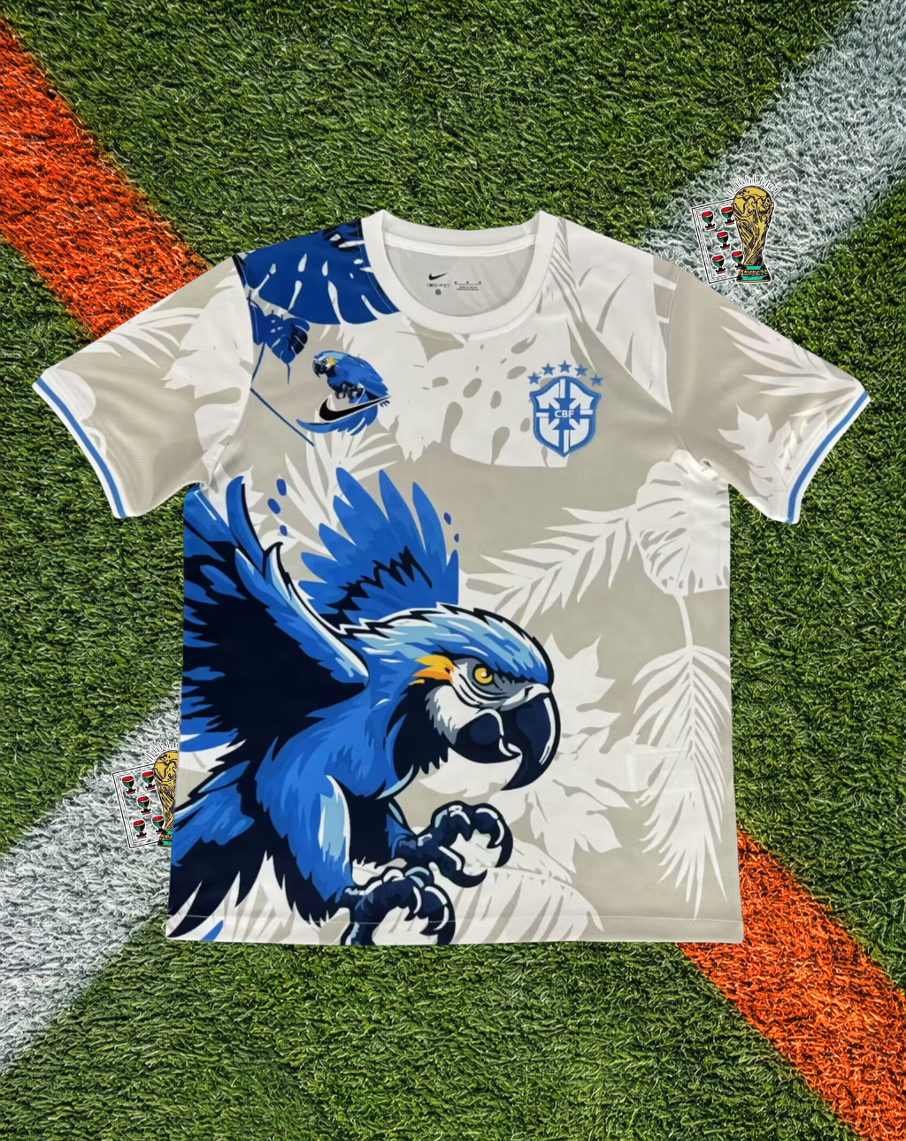 Brazil Away Jersey – Tropical Macaw Edition