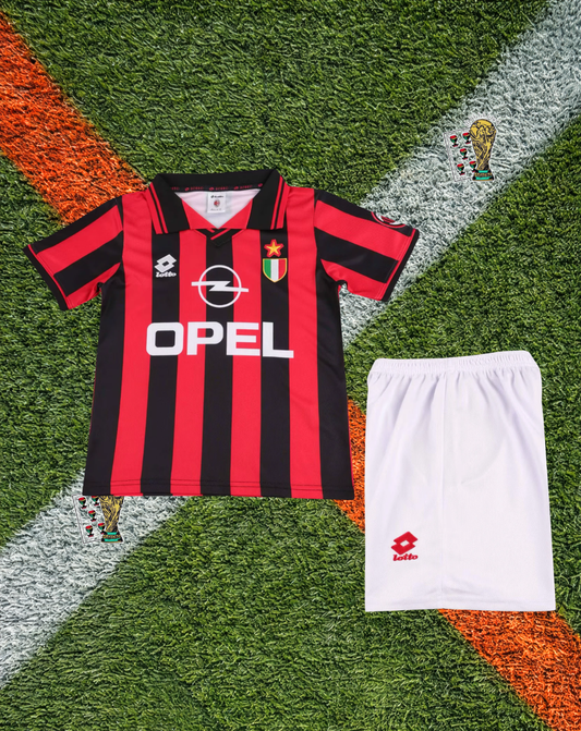 AC Milan 1996-97 Home Jersey – Opel Scudetto Youth Edition