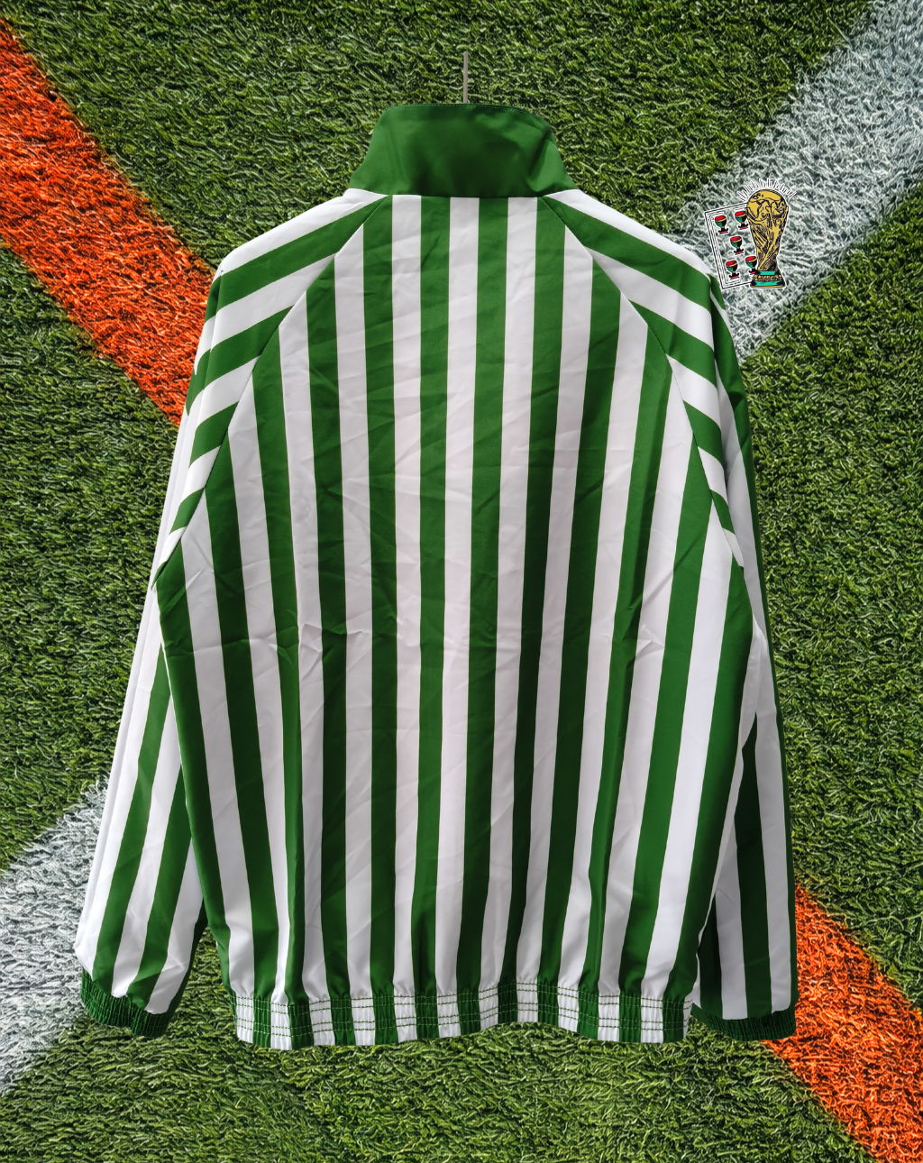 Real Betis 2020s Windbreaker – Verdiblanco Striped Edition
