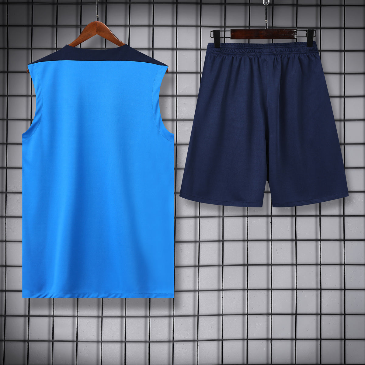 Chelsea Training Vest Set – Sky Blue Edition