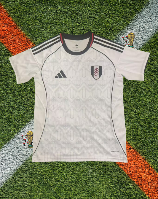 Fulham 2023-24 Away Jersey – Grey Pattern Away Edition