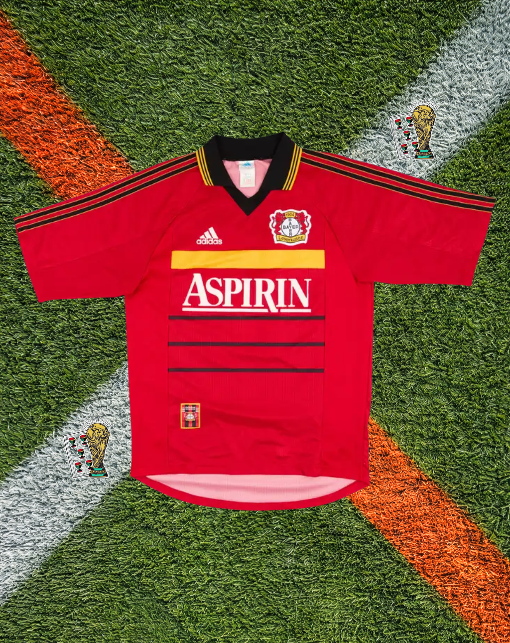 Bayer Leverkusen 1997-98 Home Jersey – Classic Red Edition