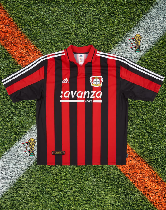 Bayer Leverkusen 2001-02 Home Jersey – Ballack Champions Edition
