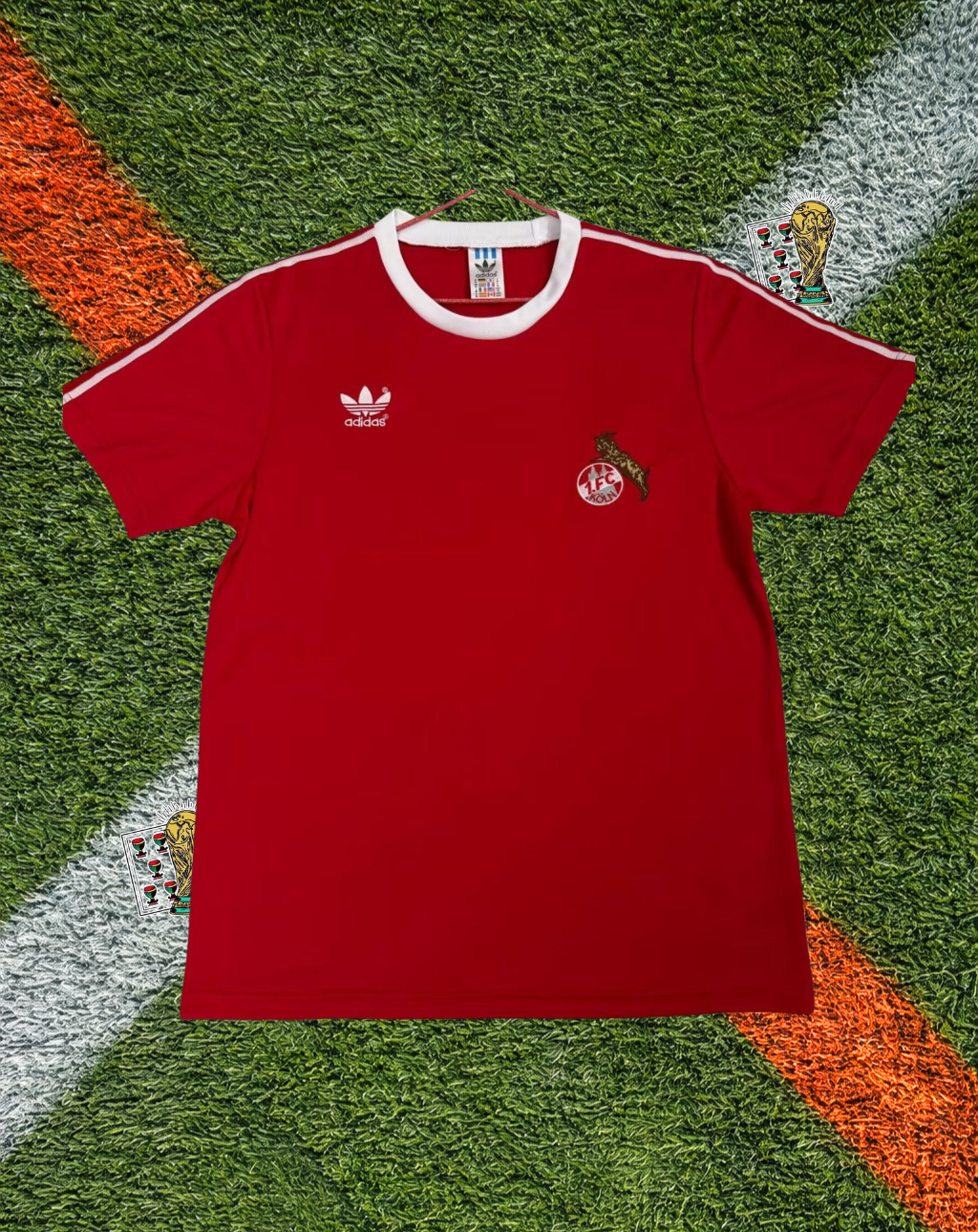 1. FC Köln Retro Home Jersey – Golden Era Trefoil Edition