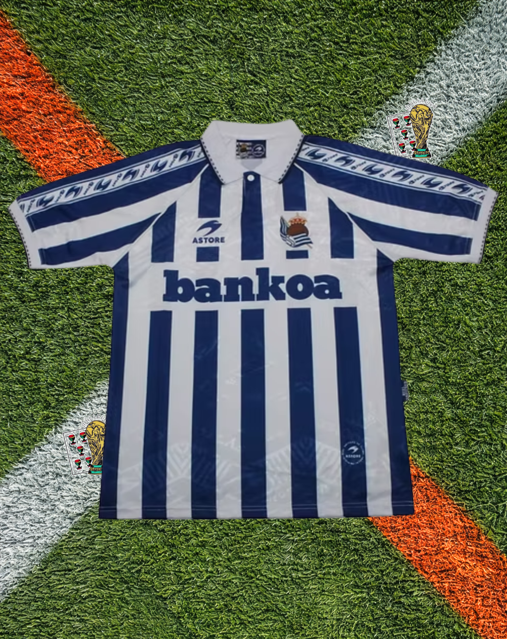 Real Sociedad 1997-98 Home Jersey – Bankoa Txuri-urdin Edition