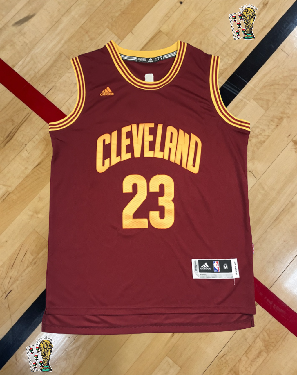 Cleveland Cavaliers 2016-17 Home Jersey – Maroon Cleveland Edition